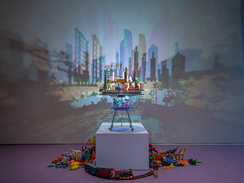 Wyndham Social | The Magic Makers by Angela Yuen | Installation View 1